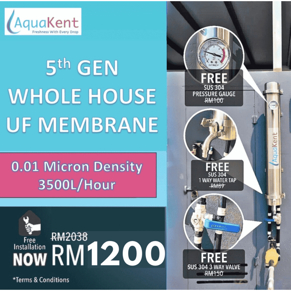 Aqua Kent Whole House Outdoor UF Membrane Filtration 20Year Warranty